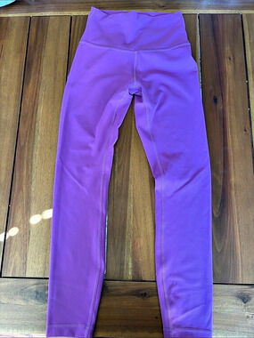 lululemon Wunder Train High-Rise Tight 25" Purple Size 4